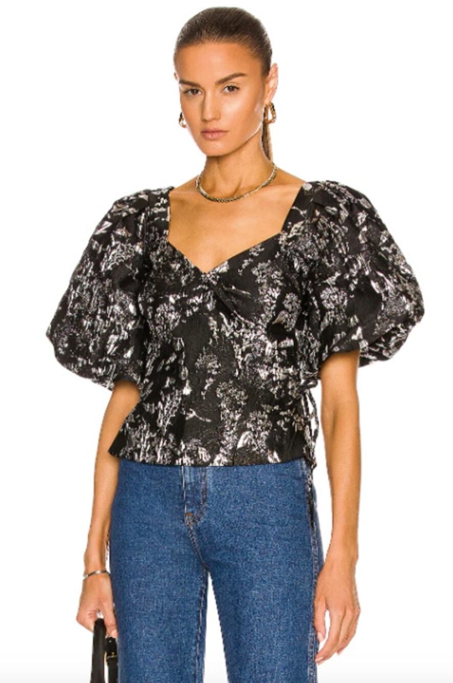 Jonathan Simkhai Taylor Wrap Top